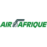 STICKER AIR AFRIQUE autocollant logo vert L 90 H 16 mm