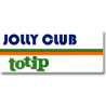 STICKER JOLLY CLUB TOTIP Logo Autocollant L 75 H 40 mm