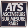 STICKER ATS Ascenseur logo Pescarolo 24h autocollants L. 300 H 300 mm