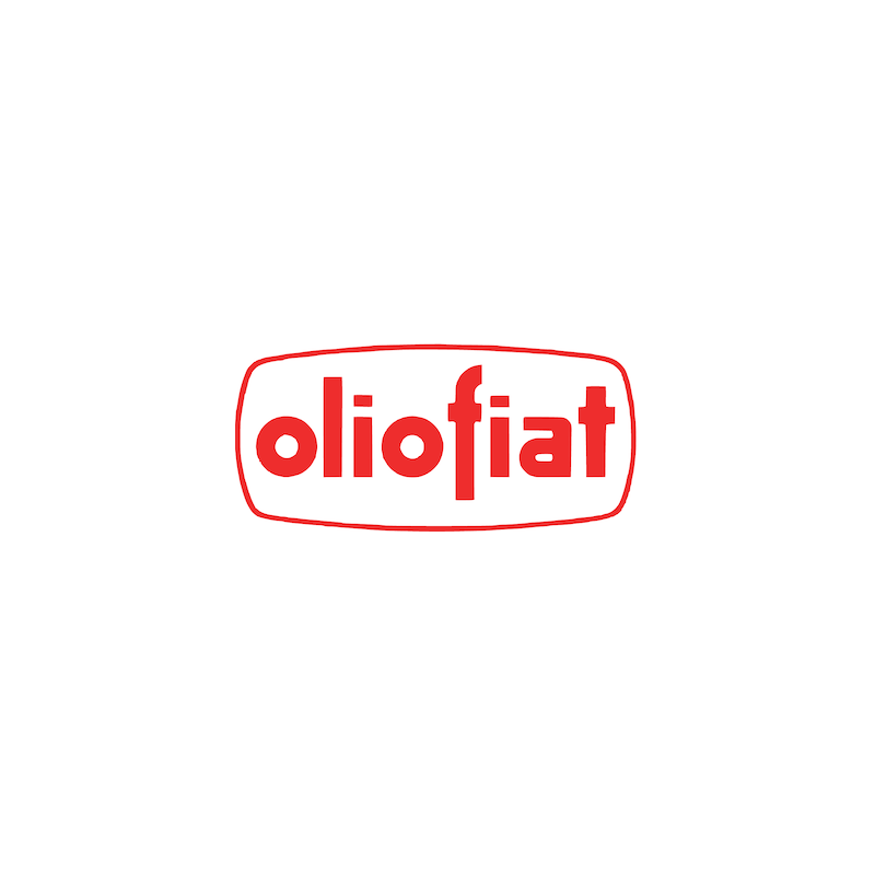 STICKER FIAT oliofiat logo autocollant L 130 H 60 mm