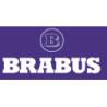 Autocollant BRABUS violet L 90 Ht 45  mm