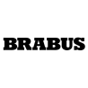 Autocollant BRABUS logo texte noir  L 60 mm Ht 10 mm