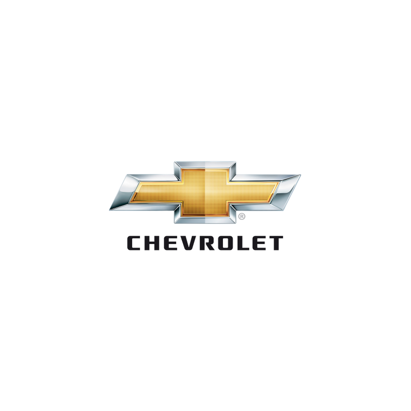 STICKER CHEVROLET-logo 2011 autocollant L 100 H 47 mm