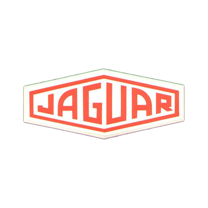 STICKER JAGUAR Logo c-type nose L 110 H 50 mm