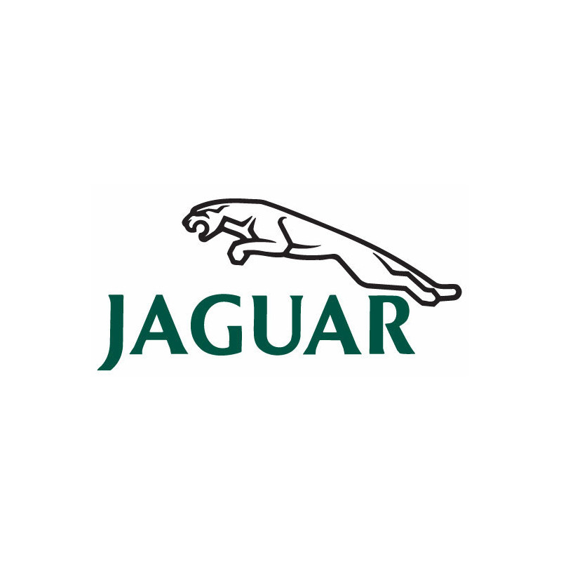 STICKER JAGUAR logo-1945-2001 L 100 h 50 mm