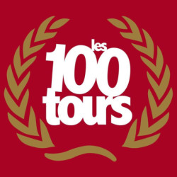 STICKER les100 tours logo...