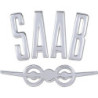 STICKER SAAB logo 1963 L100 H 78 mm*