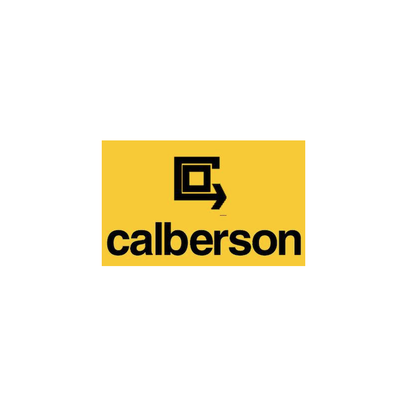 Autocollant CALBERSON logo jaune vertical L400 H 250 mm