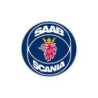 STICKER SAAB Logo 1987 diam 55 mm