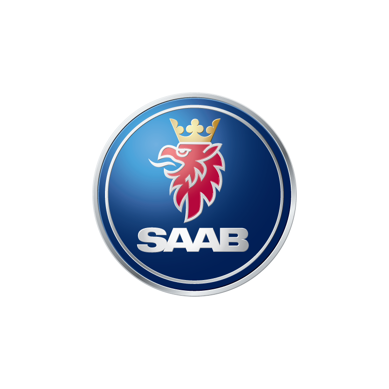 STICKER SAAB Logo 2000 diam 55 mm