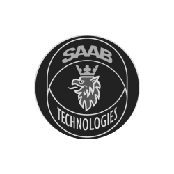 STICKER SAAB Logo rond...