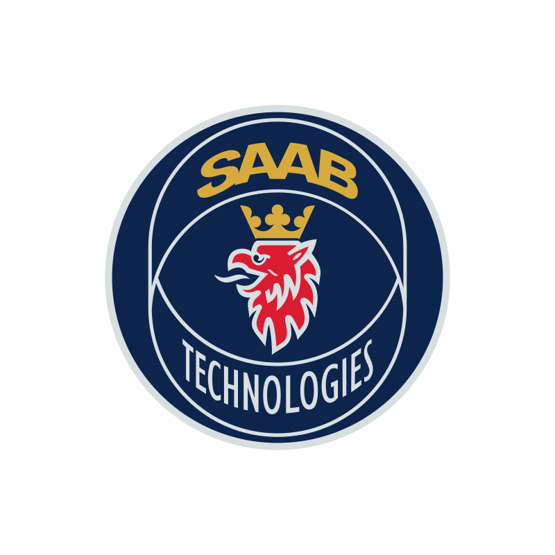 STICKER SAAB Logo technologie diam 55 mm