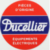 STICKER DUCELLIER Logo piece origine diam 150 mm