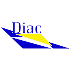 STICKER DIAC logo pointe L...