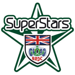 STICKER BRDC Logo super star L 80 H 80 mm