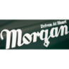 Autocollant MORGAN Driven at heart L 115 h 50 mm