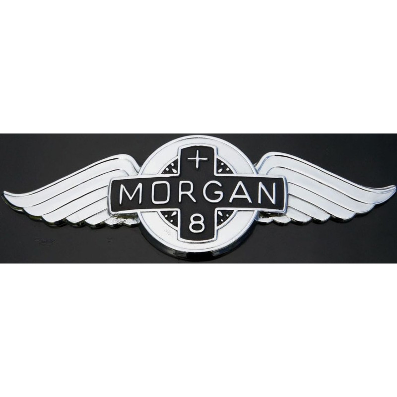 STICKER MORGAN logo +8 L 90 H 30 mm