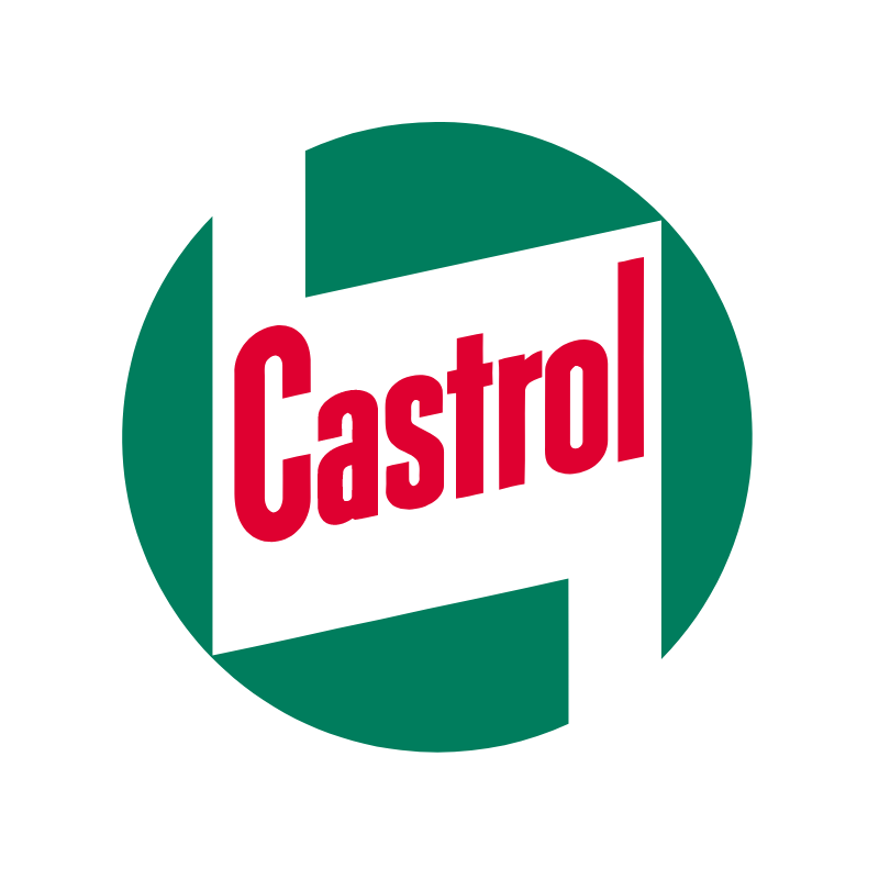 Autocollant CASTROL logo 1958  diam 50  mm