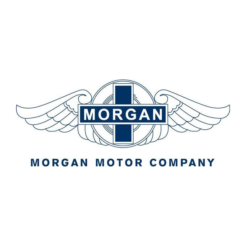 STICKER MORGAN Logo Morgan motors compagny L 50 H 20 mm