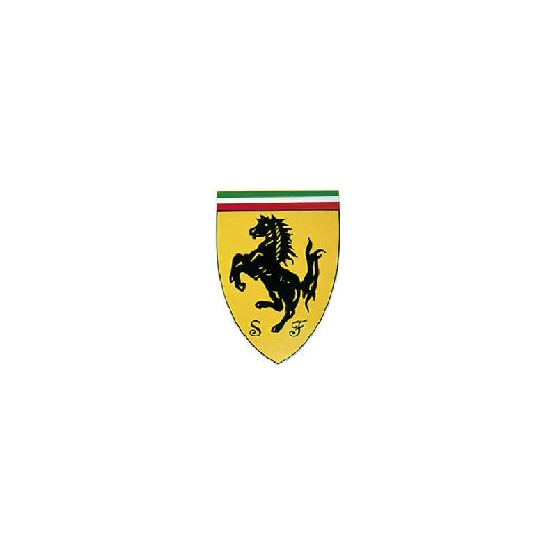 STICKER FERRARI logo 1931/1939 L 65 H 90 mm