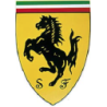 STICKER FERRARI logo 1931/1939 L 65 H 90 mm