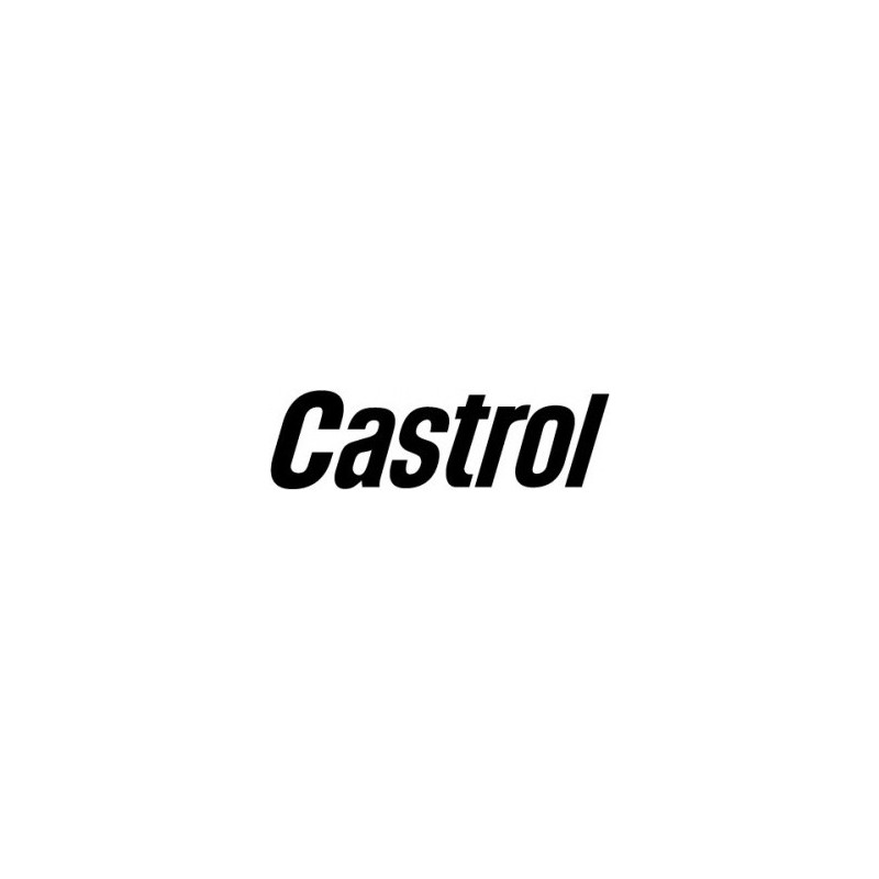 STICKER CASTROL logo script noir L 100 H 30 mm