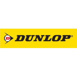 STICKER DUNLOP Logo noir...