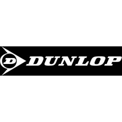 STICKER DUNLOP logo script...