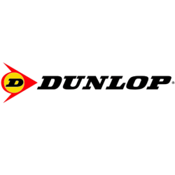 STICKER DUNLOP logo script...