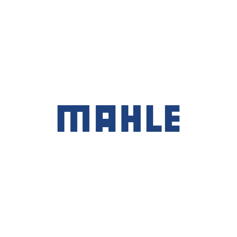 STICKER MAHLE-Logo script bleu fond blanc L 100 h 22 mm