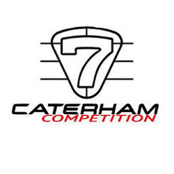 STICKER CATERHAM competition 7 L 100 H 22 mm