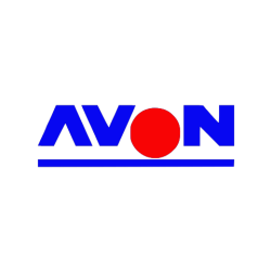 STICKER AVON logo bleu...