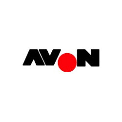 Autocollant AVON logo noir...