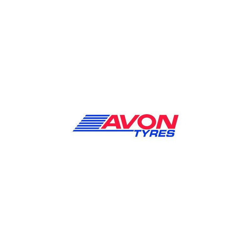 STICKER AVON logo tyres bleu L 120 H 20 mm