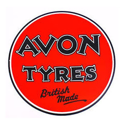 Autocollant AVON logo Tyres...