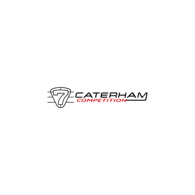 Autocollant CATERHAM competition L100 H20mm