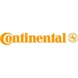 Autocollant CONTINENTAL Logo script orange L 120 H 20 mm