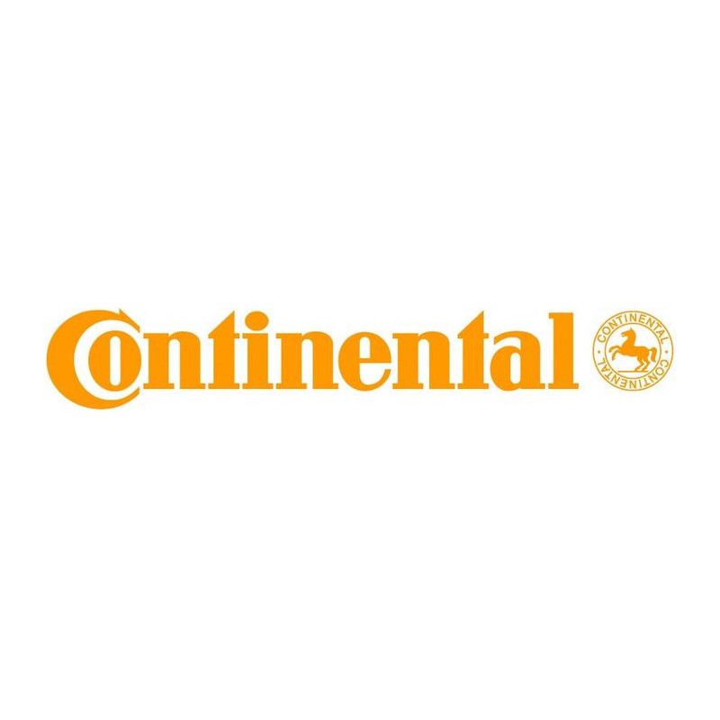 Autocollant CONTINENTAL Logo script orange L 120 H 20 mm