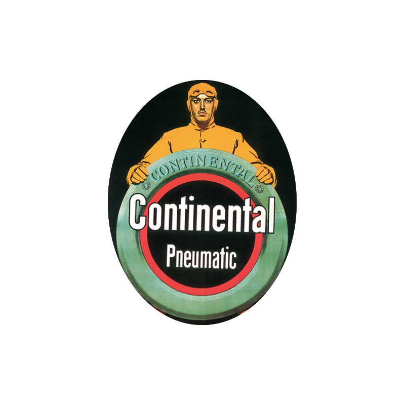 STICKER CONTINENTAL logo pneumatics L 100 H 130 mm