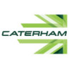 STICKER CATERHAM logo vert L 96 H 64mm