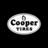 Autocollant COOPER-TYRES Logo ovale fond blanc L 95 h 60 mm