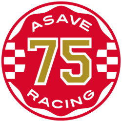 STICKER ASAVE log 75 diam 50 mm