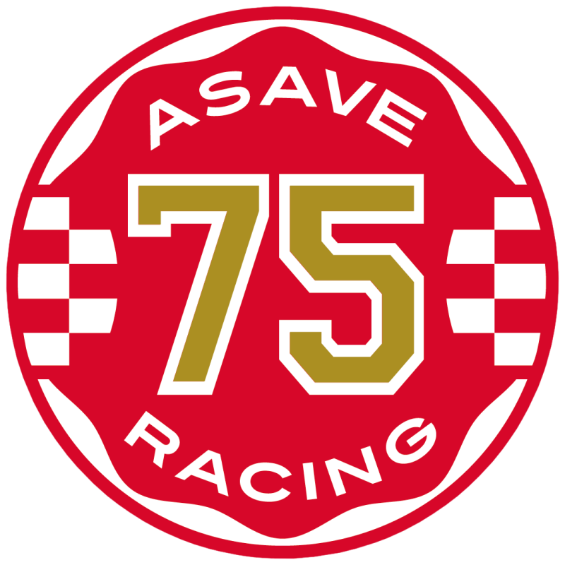 STICKER ASAVE log 75 diam 50 mm