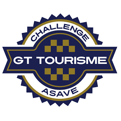 STICKER ASAVE logo challenge GT tpourisme L 90 h 70 mm