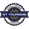 Autocollant ASAVE logo challenge GT tpourisme L 90 h 70 mm