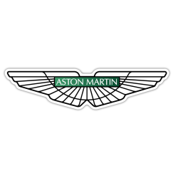 Autocollant ASTON MARTIN logo one L115 H 30 mm