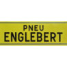 Autocollant ENGLEBERT pub jaune L 100 h 35 mm