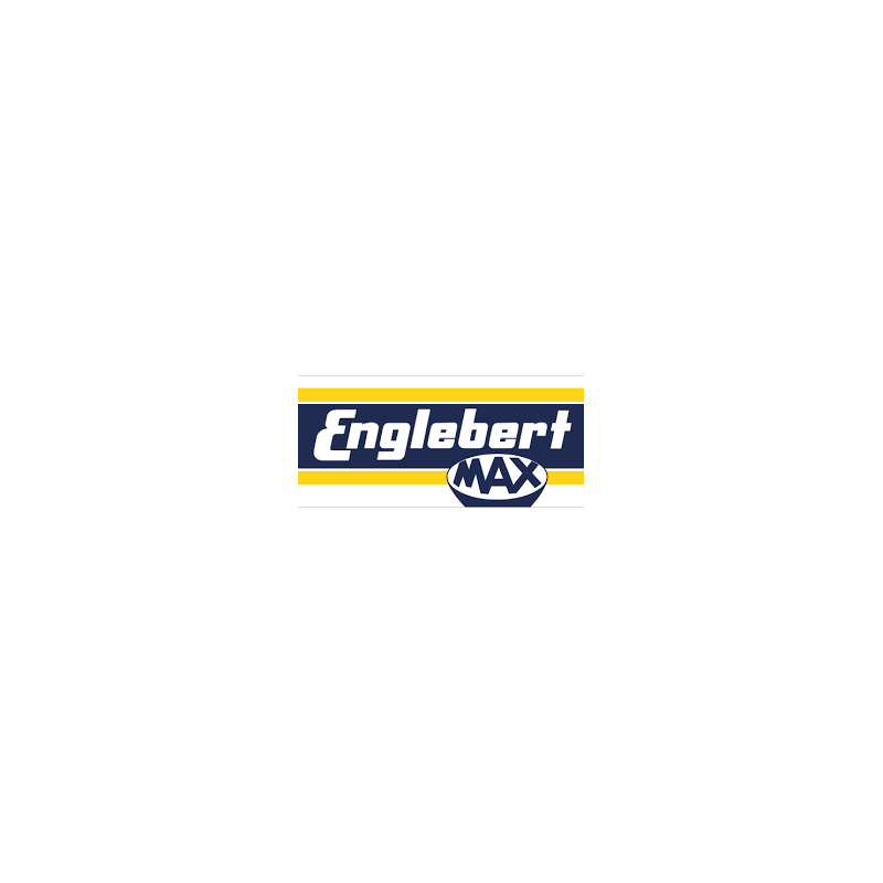 STICKER ENGLEBERT-Logo max jaune/noir L 135 h 40 mm