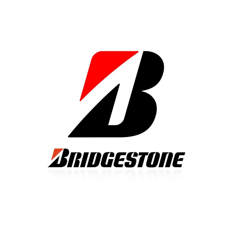 Autocollant BRIDGESTONE logo B Bridgestone L100 H 100 mm