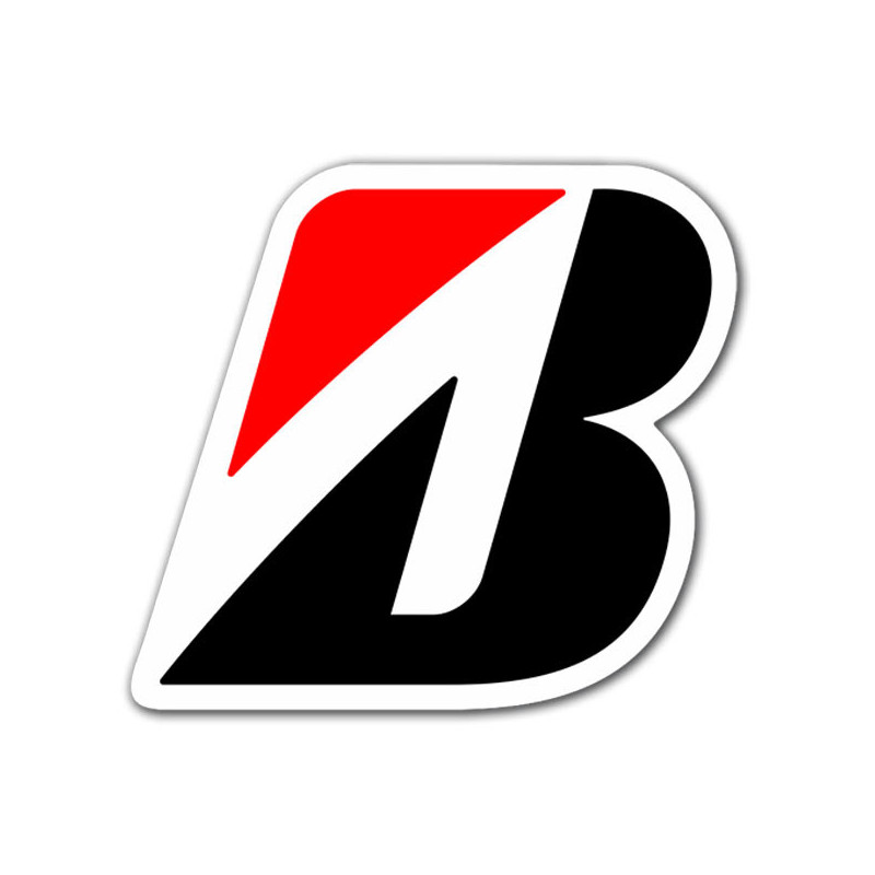 STICKER BRIDGESTONE logo B L100 H 100 mm